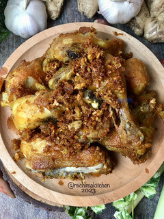 Foto resep Ayam Goreng Kecombrang