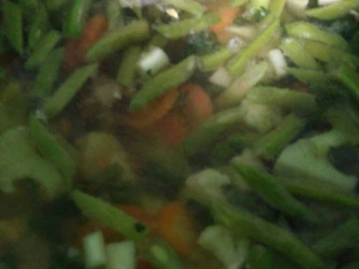 Cara Mudah Membuat Resep Sop pelangi (buncis, jagung, wortel) yang  Bikin Ketagihan Anti Ribet, Mantap