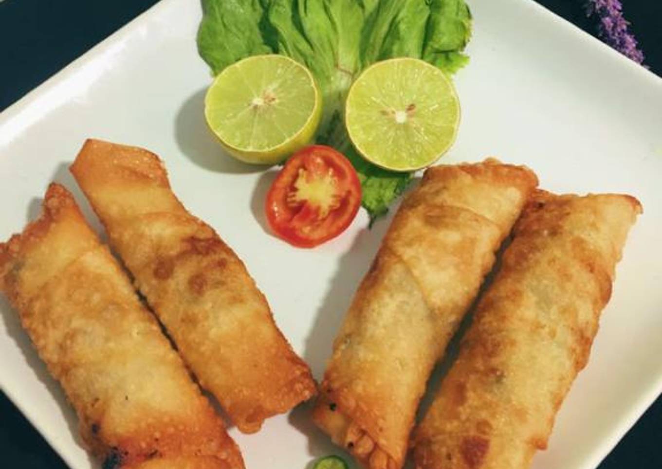 Chicken mince rolls