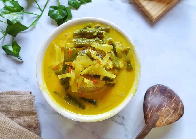 Resep: Sayur labu santan (pendamping lontong sayur) Praktis