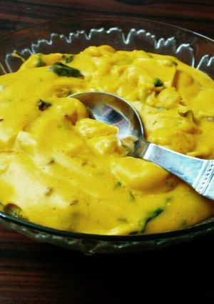 A picture of Pithale (Besan Sabji).