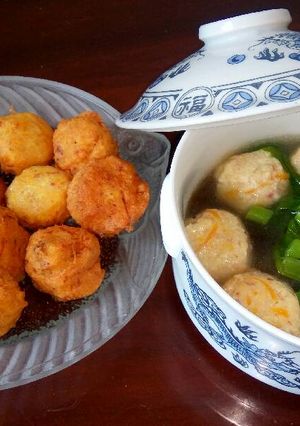Foto resep Sup Bola Tahu Kornet Balita Q