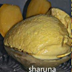 A picture of Fresh Mango Icecream.