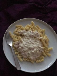 Sajtszószos tészta recept fotója