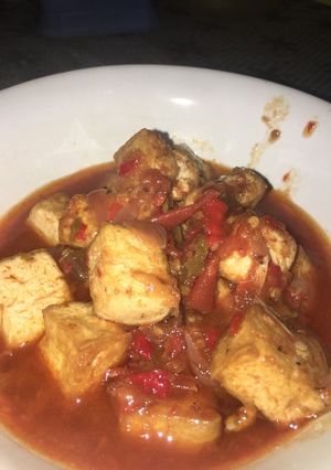 Foto resep Sambal tahu simpel