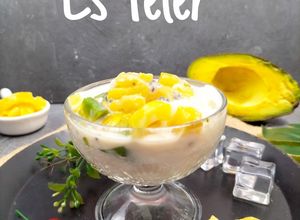 Foto resep Es Teler Alpukat Nangka