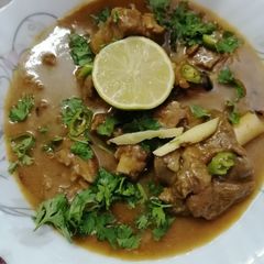 A picture of Mutton Nehari.
