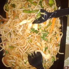 A picture of Hakka noodles.