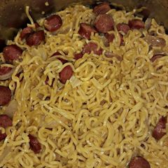 A picture of Sausage indomie.