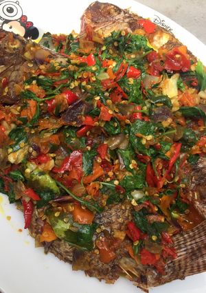 Foto resep Ikan mujair sambel kemangi