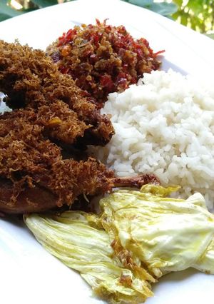 Foto resep Bebek Goreng Purnama Empuk praktis