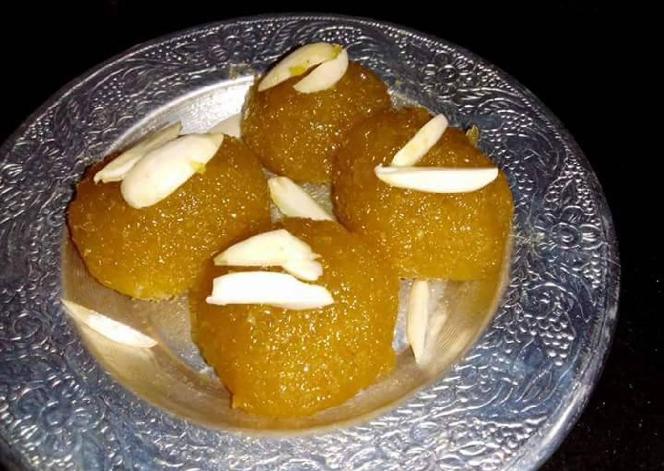 Mango coconut ladoo