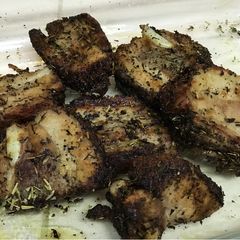 Mediterranean Rubbed Pork A picture of Mediterranean Rubbed Pork.