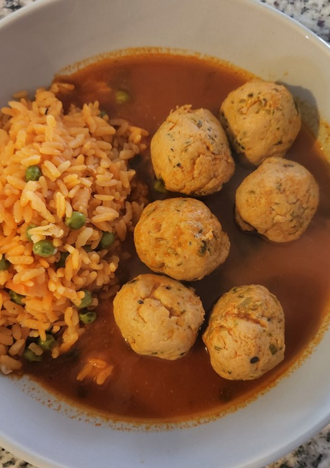 Una foto de Albóndigas de pollo