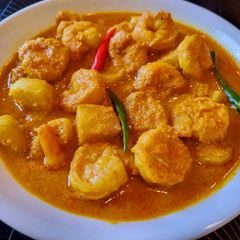 A picture of Shrimp Coconut Korma.