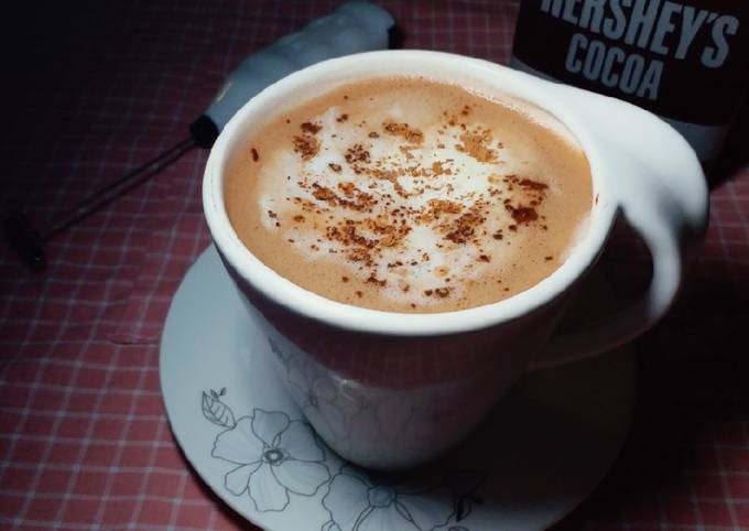 💢Almond Milk Hot Chocolate 💢 #KamisManis_Cookpad foto resep utama