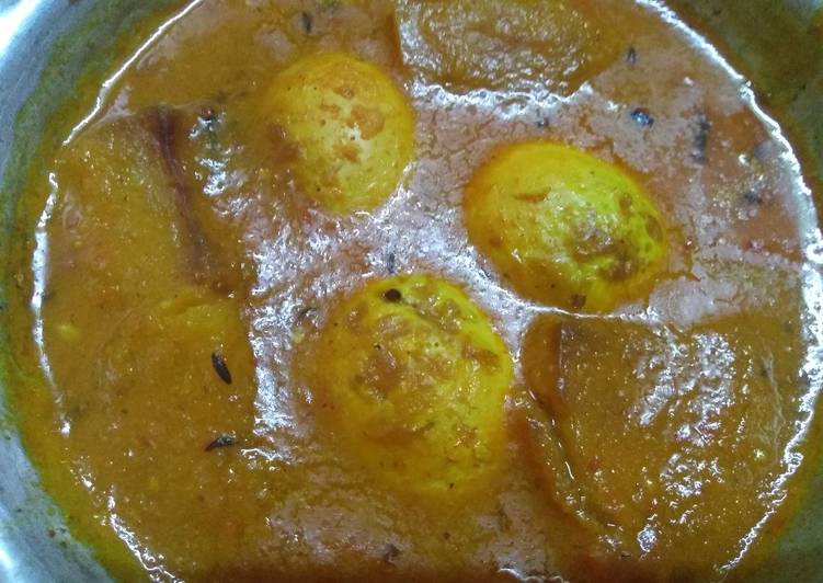 Egg Potato curry