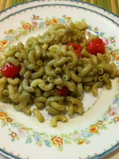 Una foto de Pasta a la albahaca ©