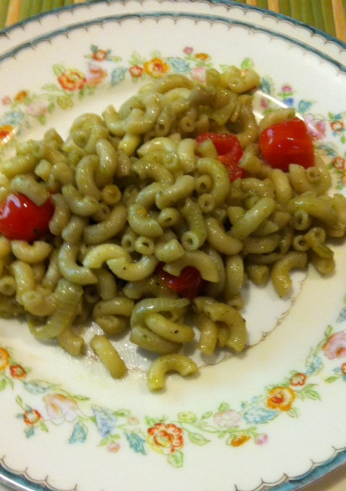 Una foto de Pasta a la albahaca ©