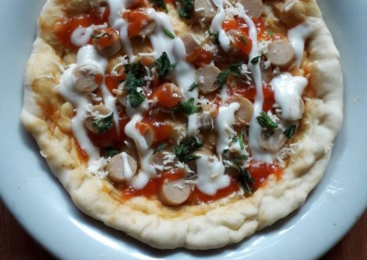 Bahan Membuat 4# pizza teplon simpel Anti Gagal