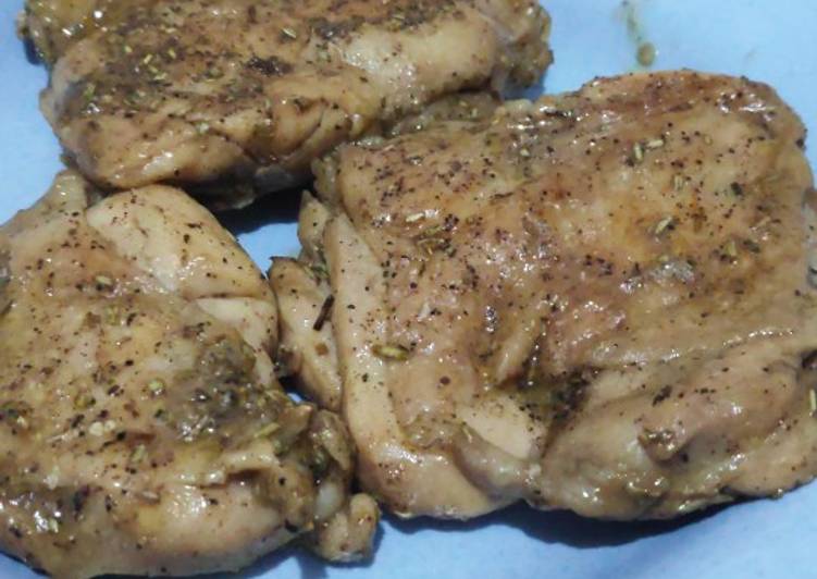 Cara Memasak Grilled Chicken Rosemary Anti Ribet!