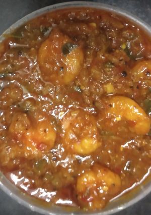 இறால்  கிரேவி(prawns gravy recipe in tamil) செய்முறை முக்கிய புகைப்படம்