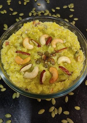 A picture of Pumpkin Halwa Kaddu ka Halwa.