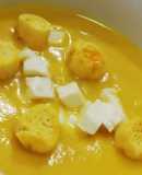 Crema de zanahoria y zapallo