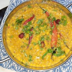 A picture of Yellow Lentil Masala.