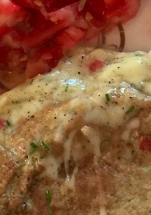 Una foto de Omelette de Queso / Método Grez