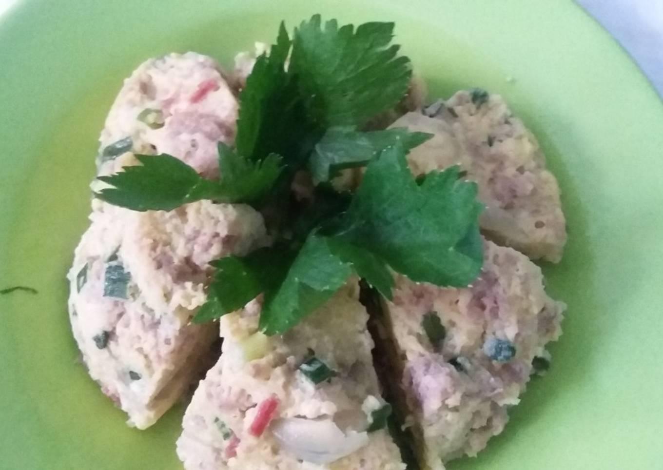 Telur Tim Daging Cincang (ala chef)