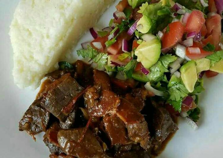 How to Make Quick Wet fry beef Served with kachumbari