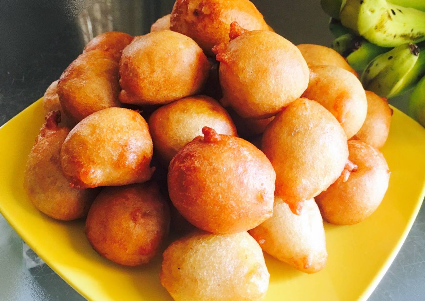 Banana puff puff