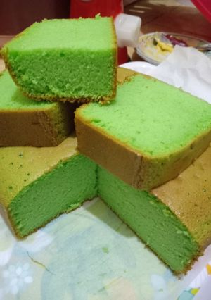 Foto resep Bolu pandan lembut