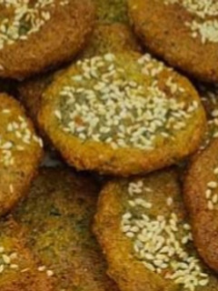 صورة لوصفة فلافل بالسمسم