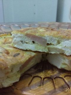 Foto resep Omelette Tahu Telur Dadar (tebal)