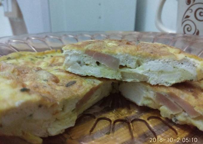 Omelette Tahu Telur Dadar (tebal)