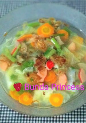 Foto resep Sayur Sop Sosis Bakso