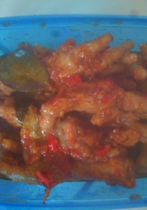 Foto resep Ceker Rica-rica