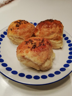 Túrós sajtos pogácsa recept fotója