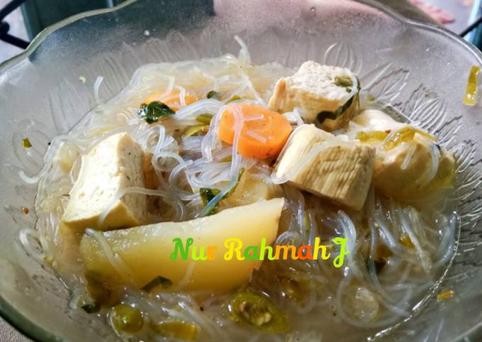 Resep Sup Kentang,Tahu,Wortel, Mie Jagung yang Bisa Manjain Lidah