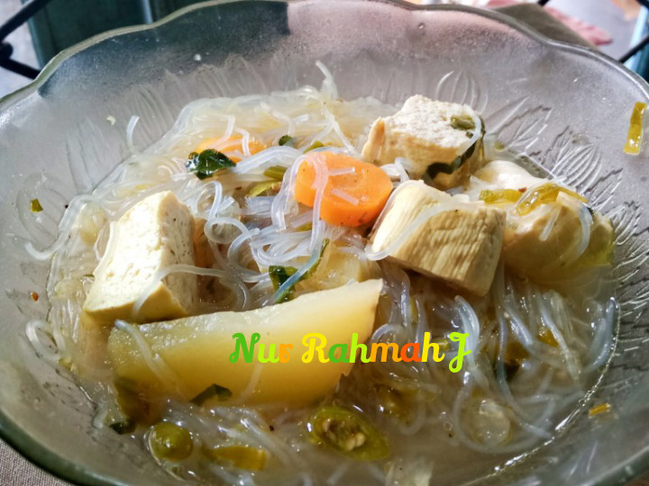 Resep Sup Kentang,Tahu,Wortel, Mie Jagung yang Bisa Manjain Lidah