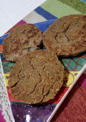Una foto de Hamburguesas de berenjena