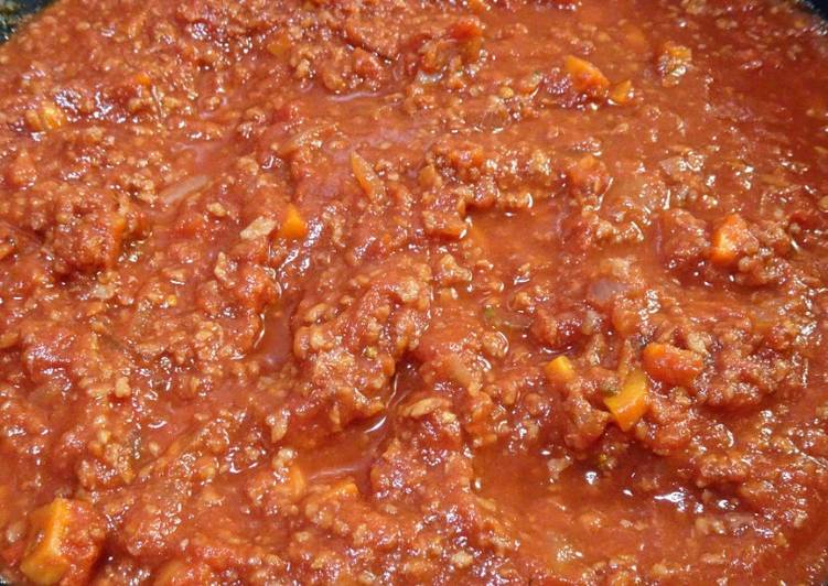 Recette de Ultime Sauce bolognaise (vegan)