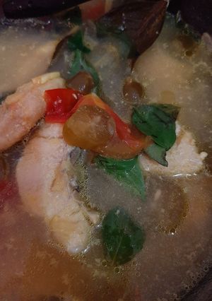 Foto resep Fillet Ikan Kakap Kuah Kuning