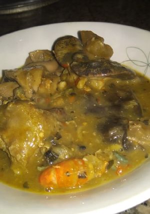A picture of White soup.