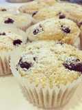 Vegan Blueberry and Almond Cupcakes