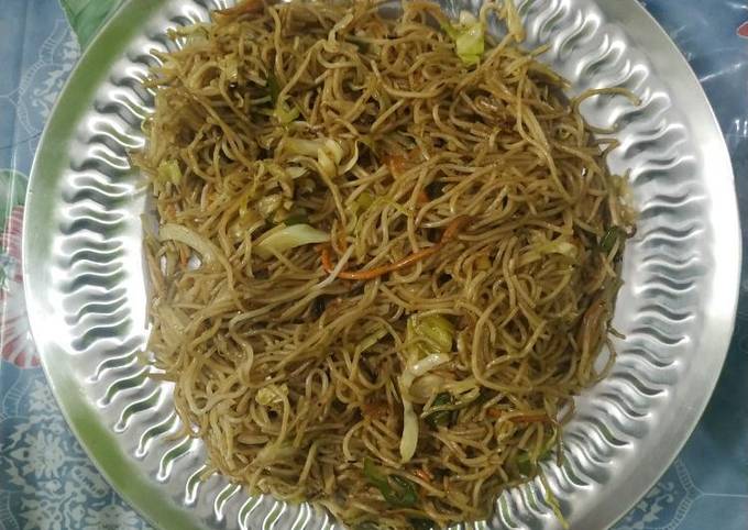 Street style chowmein Recipe