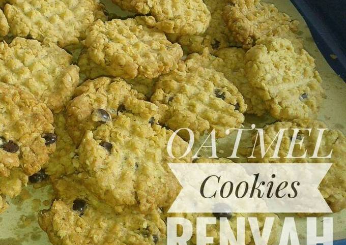 Oatmel cookies renyah banget 👍 foto resep utama