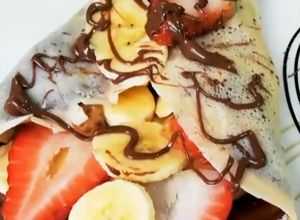 Una foto de Postre de Nutella 😋